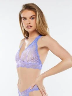 Floral Lace Racerback Bralette -Savage X Fenty FLORAL LACE RACERBACK BRALETTE BB2147017 1286 3 1200x1600 1