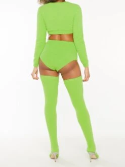 Savage X Fenty -Savage X Fenty FLUFF IT UP SLIPPER STOCKINGS AC2149391 3642 2 1200x1600 1