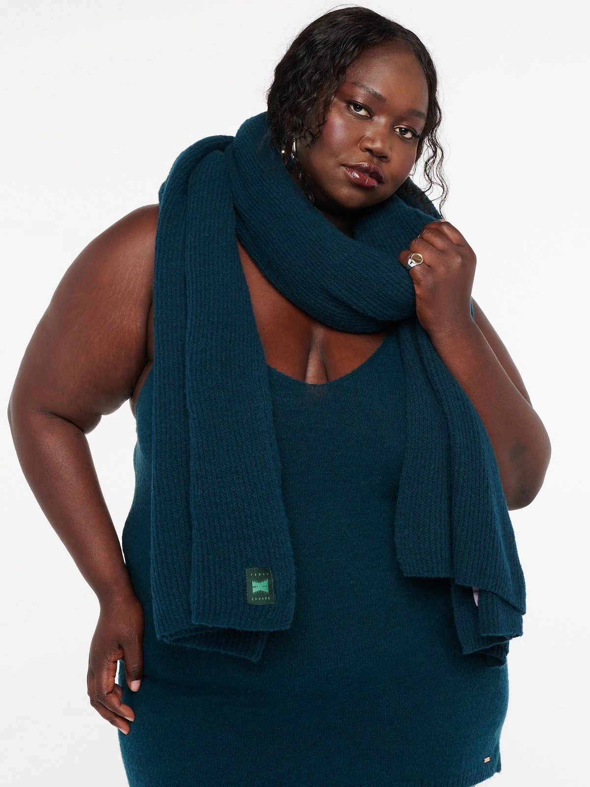 Fuzz Fit Knit Scarf 3 Fuzz Fit Knit Scarf