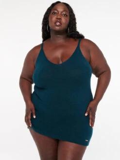 Fuzz Fit Knit Sweater Slip