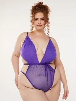 Gathered Mesh Strappy Teddy -Savage X Fenty GATHERED MESH STRAPPY TEDDY LI2147899 1346 3 1200x1600 1