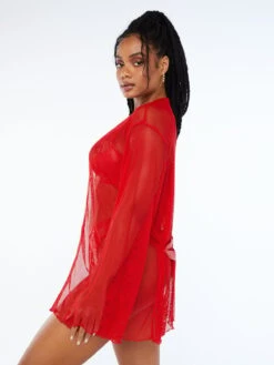 Glossy Flossy Fishnet Robe -Savage X Fenty GLOSSY FLOSSY FISHNET ROBE SQ2250537 6036 4 1200x1600 1