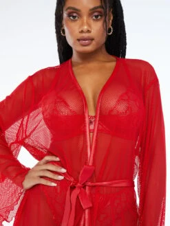 Glossy Flossy Fishnet Robe -Savage X Fenty GLOSSY FLOSSY FISHNET ROBE SQ2250537 6036 5 1200x1600 1