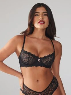 Lovestruck Lace Unlined Balconette Bra