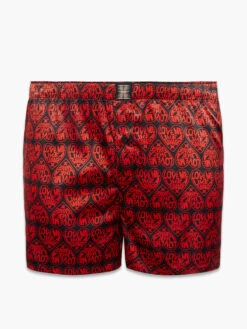 Luv Language Satin Boxers 17 Luv Language Satin Boxers -Savage X Fenty LUV LANGUAGE SATIN BOXERS UD2457655 8759 LAYDOWN 1200x1600 1