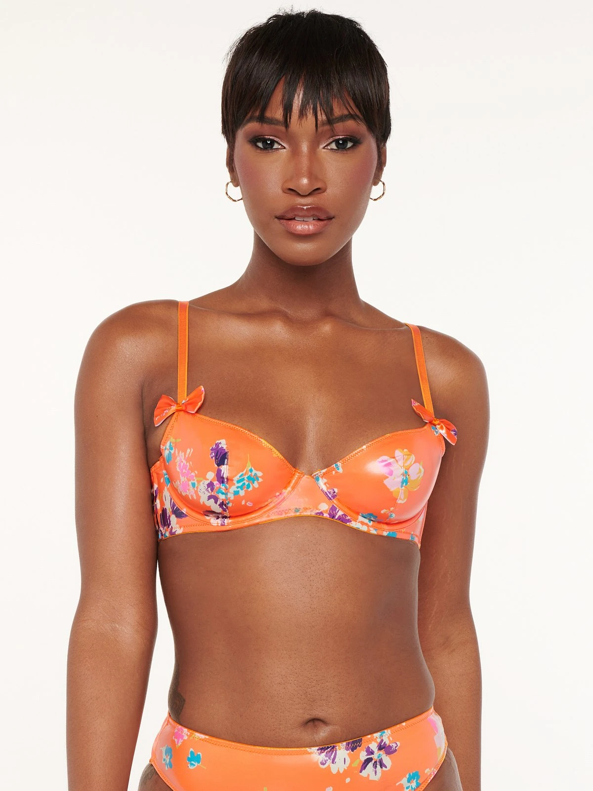 Night Blooms Unlined Demi Bra 4 Night Blooms Unlined Demi Bra – Bild 2