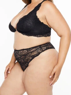 Romantic Corded Lace High-Waist Thong -Savage X Fenty ROMANTIC CORDED LACE HIGH WAIST THONG UD2148533 0687 3 1200x1600 1