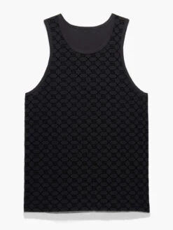 Savage X Flocked Monogram Tank -Savage X Fenty SAVAGE X FLOCKED MONOGRAM TANK SQ2149218 0687 LAYDOWN 1200x1600 1