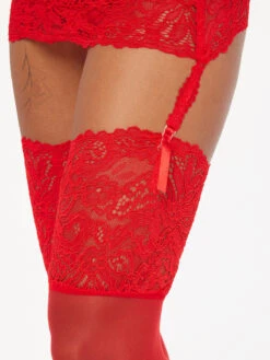 Romantic Corded Lace Thigh High Stockings -Savage X Fenty SHEER LUCK THIGH HIGH STOCKINGS AC2148643 6036 4 1200x1600 1