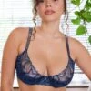 Shining Star Embroidered Half Cup Plunge Bra -Savage X Fenty SHINING STAR EMBROIDERED HALF CUP PLUNGE BRA BA2147904 10131 1 1200x1600 1