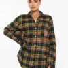 Tied Up Tartan PJ Raw Hem Sleep Shirt -Savage X Fenty TIED UP TARTAN PJ RAW HEM SLEEP SHIRT SQ2149259 10304 1 1200x1600 1
