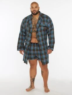 Tied Up Tartan Short Robe -Savage X Fenty TIED UP TARTAN SHORT ROBE SQ2149680 10303 3 1200x1600 1