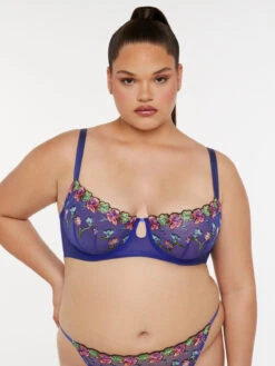 Western Wildflower Unlined Balconette Bra -Savage X Fenty WESTERN WILDFLOWER UNLINED BALCONETTE BRA BA2252245 10770 4 1200x1600 1