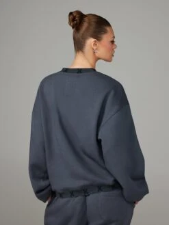 Xssential Holographic Logo-Trim Sweatshirt -Savage X Fenty XSSENTIAL LOGO TRIM SWEATSHIRT SB2356124 7630 10 1200x1600 1