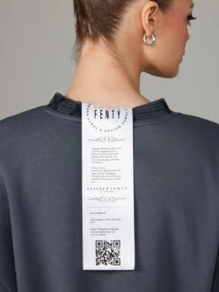 Xssential Holographic Logo-Trim Sweatshirt -Savage X Fenty XSSENTIAL LOGO TRIM SWEATSHIRT SB2356124 7630 13 1200x1600 1